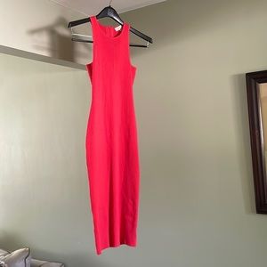 Michael Kors Size Medium Body Con Ribbed Knit Dress